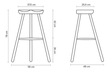 Form & Refine Shoemaker Chair No.78 Smoked Oak